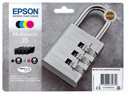 Epson DuraBrite Ultra Ink Multipack Nr.35 1x4, Art.-Nr. C13T35864010 - Paterno B2B-Shop
