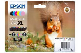 Epson Clara Photo HD Ink Multipack Nr.378XL 1x6, Art.-Nr. C13T37984010 - Paterno B2B-Shop