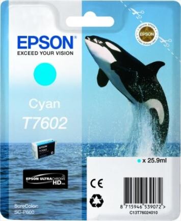 Epson Ink cyan T7602, Art.-Nr. C13T76024010 - Paterno B2B-Shop