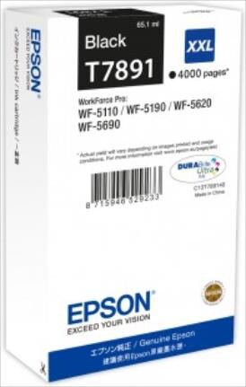 Epson Ink black T7891 XXL, Art.-Nr. C13T789140 - Paterno B2B-Shop