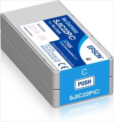 Epson Ink cyan SJIC22PC, Art.-Nr. C33S020602 - Paterno B2B-Shop