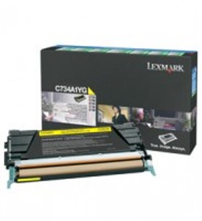 Toner Original Lexmark C734 yellow, Art.-Nr. C734A1-Y - Paterno B2B-Shop