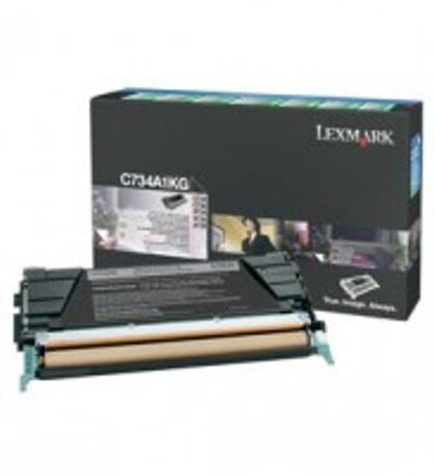 Toner Original Lexmark C734 schwarz, Art.-Nr. C734A1KG - Paterno B2B-Shop