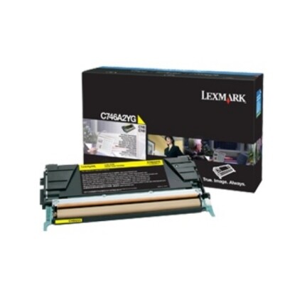 Toner Original Lexmark C746 yellow, Art.-Nr. C746A3-Y - Paterno B2B-Shop