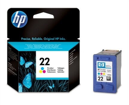 HP Ink Nr.22 color 5ml, Art.-Nr. C9352AE - Paterno B2B-Shop