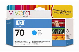 HP Vivera Ink Nr.70 cyan 130ml, Art.-Nr. C9452A - Paterno B2B-Shop