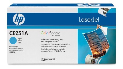 Toner Original HP CE 251 cyan, Art.-Nr. CE25-CY - Paterno B2B-Shop