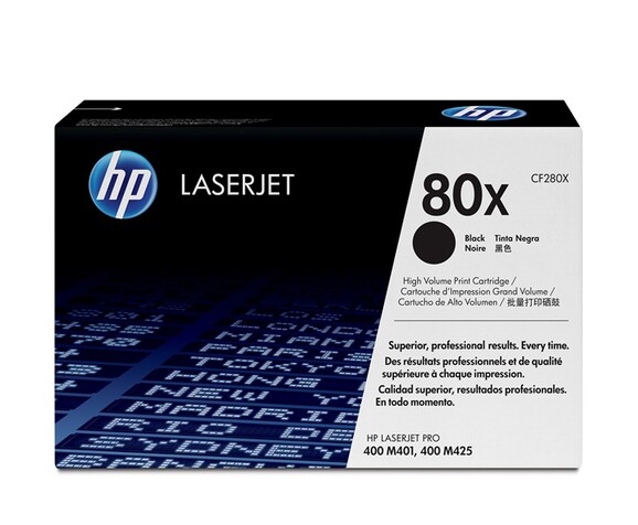 HP LJ Cartridge Nr.80X black 6,9K, Art.-Nr. CF280X - Paterno B2B-Shop