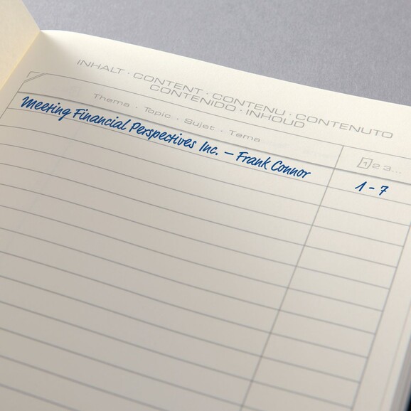 Notizbuch Sigel CONCEPTUM® A4 kar. midnight blue, Art.-Nr. CO646 - Paterno B2B-Shop