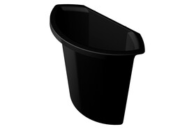 Abfalleinsatz Helit ohne Deckel 6 l schwarz, Art.-Nr. H61069 - Paterno B2B-Shop