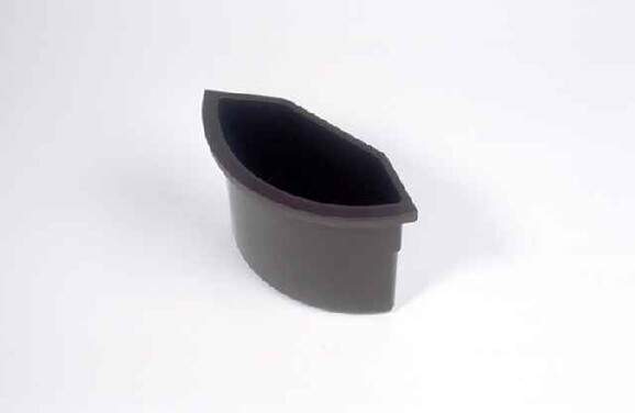 Abfalleinsatz Helit ohne Deckel schwarz, Art.-Nr. H61072-SW - Paterno B2B-Shop