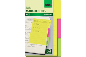 Haftmarker Sigel extra strong 98x148mm, Art.-Nr. HN206 - Paterno B2B-Shop