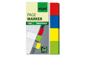 Haftmarker Sigel 50x20 mm transparent, Art.-Nr. HN670 - Paterno B2B-Shop