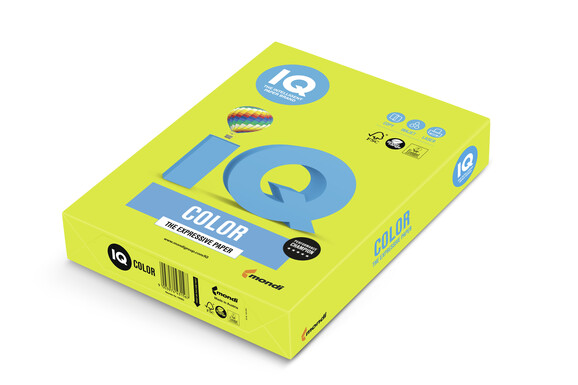 Kopierpapier IQ Color neonorange A4 80 gr., Art.-Nr. IQC480-N-NEOR - Paterno B2B-Shop