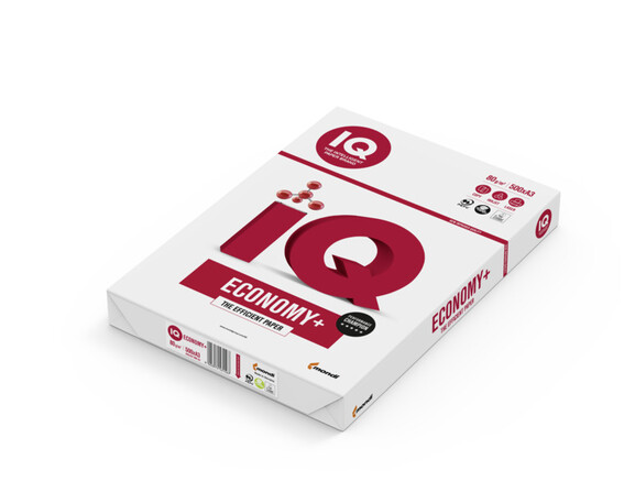 Kopierpapier IQ Economy+ A3 80gr. weiss, Art.-Nr. IQECO-A380 - Paterno B2B-Shop