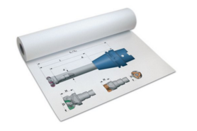 Kopierpapier-Rollen 594mm/175lfm, Art.-Nr. KO75-594 - Paterno B2B-Shop