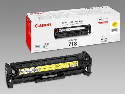 Toner Original Canon EP-718 yellow, Art.-Nr. LA317-Y - Paterno B2B-Shop