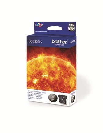Brother Ink black 300 Seiten, Art.-Nr. LC980BK - Paterno B2B-Shop