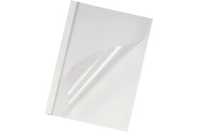 Thermobindemappen A4 3mm weiss, Art.-Nr. MSTC03WS - Paterno B2B-Shop
