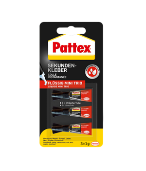 Sekundenkleber Pattex Mini 3x1gr., Art.-Nr. PSMT2 - Paterno B2B-Shop Sekundenkleber Pattex Mini 3x1gr., Art.-Nr. PSMT2 - Paterno B2B-Shop