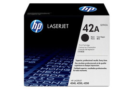 HP LJ Cartridge Nr.42A black 10K, Art.-Nr. Q5942A - Paterno B2B-Shop