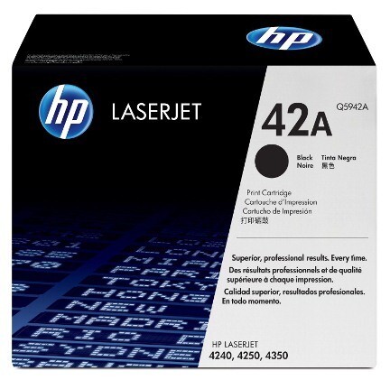 HP LJ Cartridge Nr.42A black 10K, Art.-Nr. Q5942A - Paterno B2B-Shop