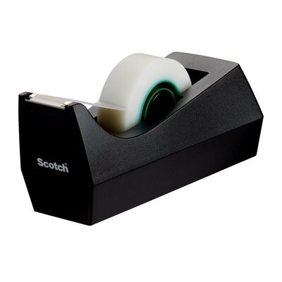 Tischabroller Scotch Sparset 19mm 33lfm schwarz, Art.-Nr. SM 1+1 - Paterno B2B-Shop