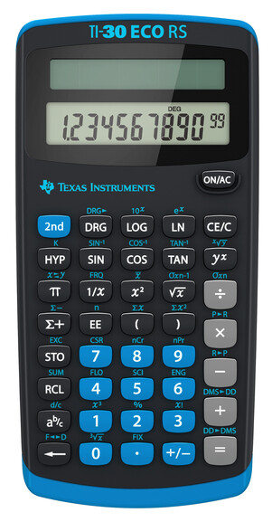 Technischer Rechner Texas TI30 Eco, Art.-Nr. TI30ECO-RS - Paterno B2B-Shop