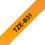 Beschriftungsband Brother 12mm schwarz auf signalorange, Art.-Nr. TZB31 - Paterno B2B-Shop