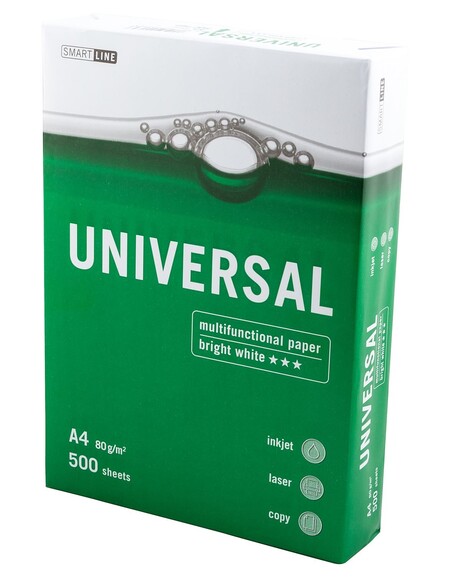 Kopierpapier Universal A4 80 gr. weiss CIE 161, Art.-Nr. UN480-K - Paterno B2B-Shop