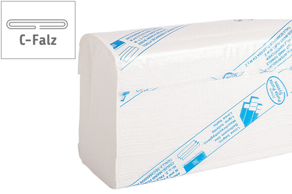 Papierhandtücher 2-lagig Z-Falz hochweiß, Art.-Nr. CFALZ-WEISS - Paterno B2B-Shop