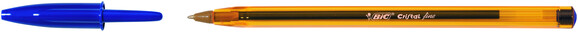 Kugelschreiber Bic Cristal F blau, Art.-Nr. CRISTAL-FEIN-BL - Paterno B2B-Shop