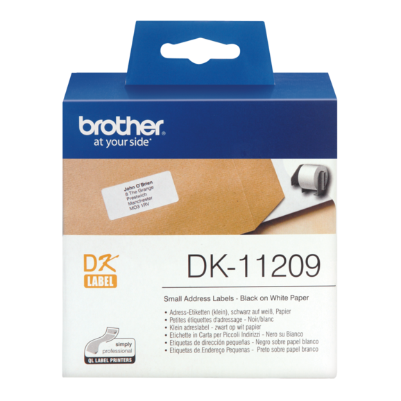 Adressetiketten Brother 62x29 mm, Art.-Nr. DK11209 - Paterno B2B-Shop