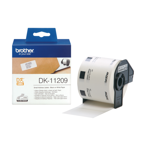 Adressetiketten Brother 62x29 mm, Art.-Nr. DK11209 - Paterno B2B-Shop