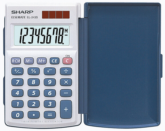 Taschenrechner Sharp EL 243 S, Art.-Nr. EL243S - Paterno B2B-Shop Taschenrechner Sharp EL 243 S, Art.-Nr. EL243S - Paterno B2B-Shop