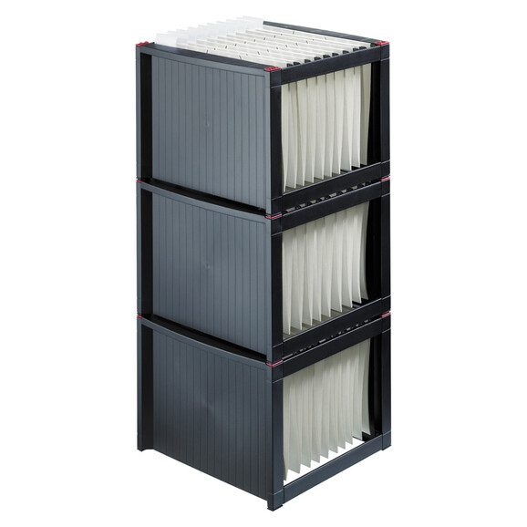 Hängeregistraturbox hellgrau, Art.-Nr. H61100-HGR - Paterno B2B-Shop
