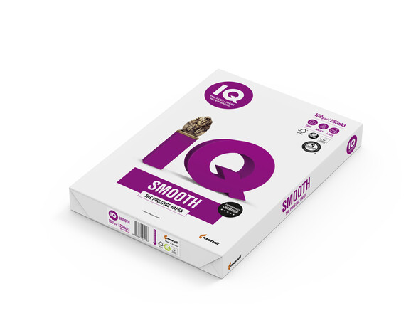 Kopierpapier IQ Smooth A3 160 gr. weiss CIE 170, Art.-Nr. IQSEL316 - Paterno B2B-Shop