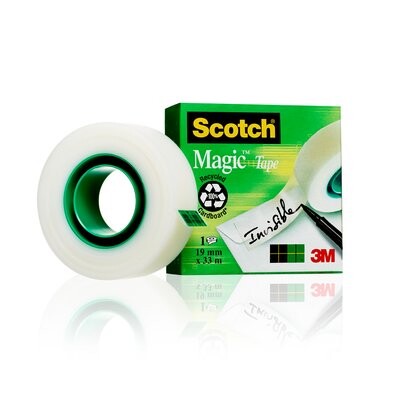 Klebeband Scotch Magic 19mmx33lfm, Art.-Nr. M810-1933 - Paterno B2B-Shop