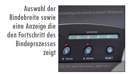 Thermobindegerät RECO-Systems TB4, Art.-Nr. TB4 - Paterno B2B-Shop
