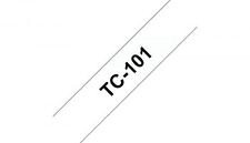 Beschriftungsband Brother 12mm schwarz auf farblos, Art.-Nr. TC101 - Paterno B2B-Shop