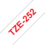 Beschriftungsband Brother 24mm weiss auf rot, Art.-Nr. TZ252 - Paterno B2B-Shop