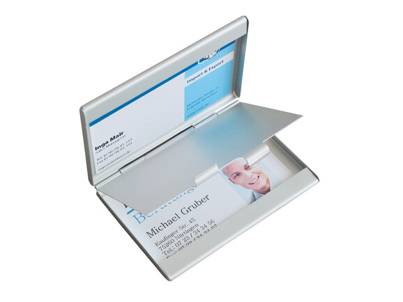 Visitenkartenetui Sigel Twin, Art.-Nr. VZ136 - Paterno B2B-Shop