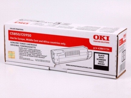OKI Toner C5850/5950 black, Art.-Nr. 43865724 - Paterno B2B-Shop