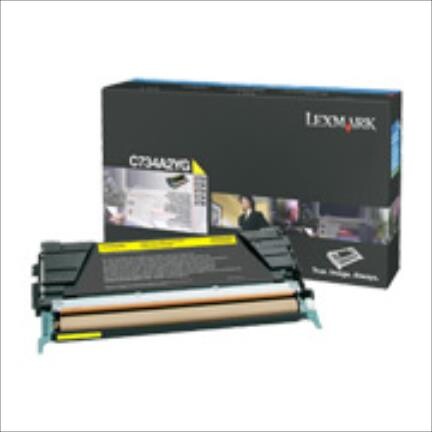 Lexmark Toner C73x/X73x yell. 6K, Art.-Nr. C734A2YG - Paterno B2B-Shop