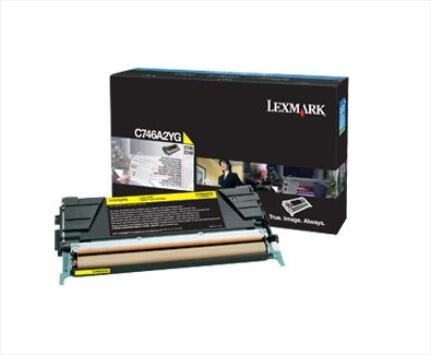 Lexmark Toner yell. 7K, Art.-Nr. C746A2YG - Paterno B2B-Shop