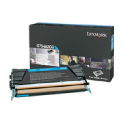 Lexmark Toner C73x/X73x cyan 6K, Art.-Nr. C734A2CG - Paterno B2B-Shop