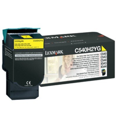 Lexmark Toner yell. HY 2K, Art.-Nr. C540H2YG - Paterno B2B-Shop