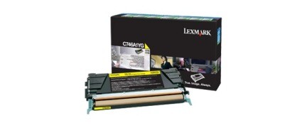 Lexmark Toner Return yell. 7K, Art.-Nr. C746A1YG - Paterno B2B-Shop