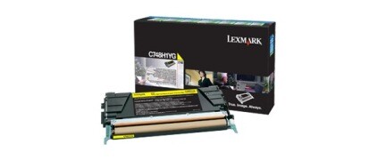 Lexmark Toner Return yell. HY 10K, Art.-Nr. C748H1YG - Paterno B2B-Shop