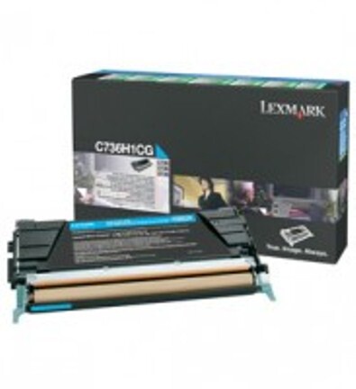 Lexmark Cartridge Return cyan 10K, Art.-Nr. C736H1CG - Paterno B2B-Shop